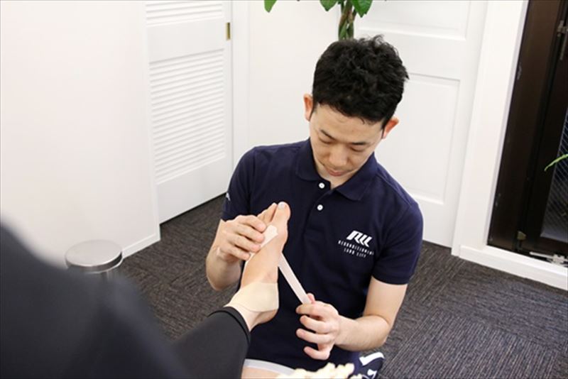 専門家による施術
