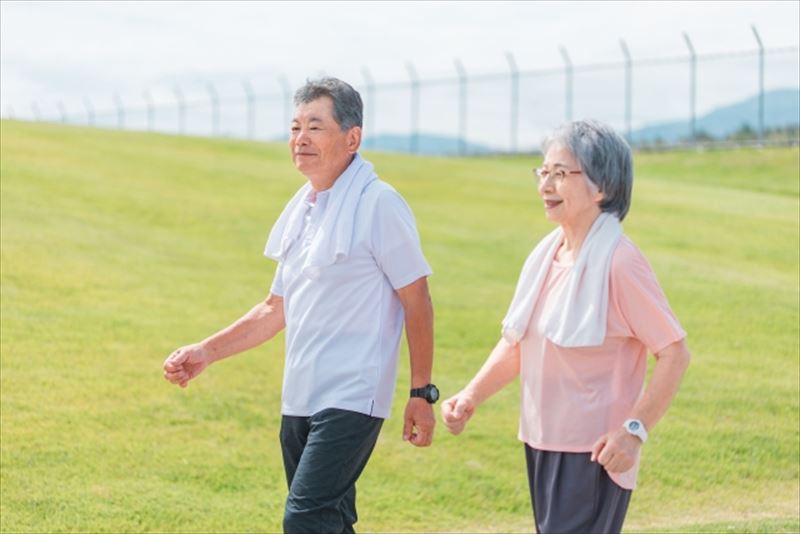 一生歩き続けられるサポートをします。